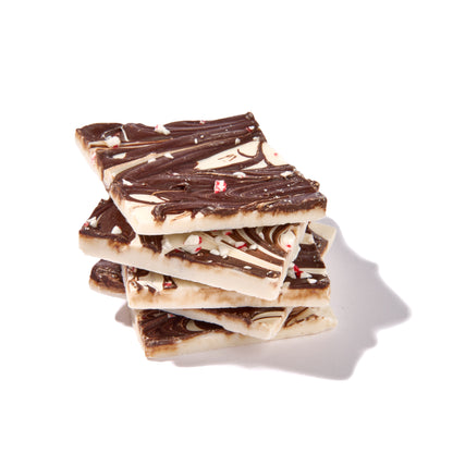 Vegan Chocolate Peppermint Bark- 4oz Bag