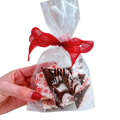 Vegan Chocolate Peppermint Bark- 4oz Bag